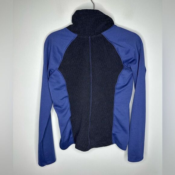 Mountain Hardwear Women’s sweater jacket size medium Purple blue zip up - Picture 2 of 4